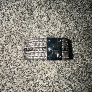 Silver Rhinestone Bracelet